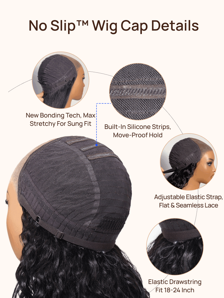Chestnut Brown Burmese Curly Glueless Wig | 7×5 Lace